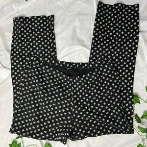 Flower Pattern Pants